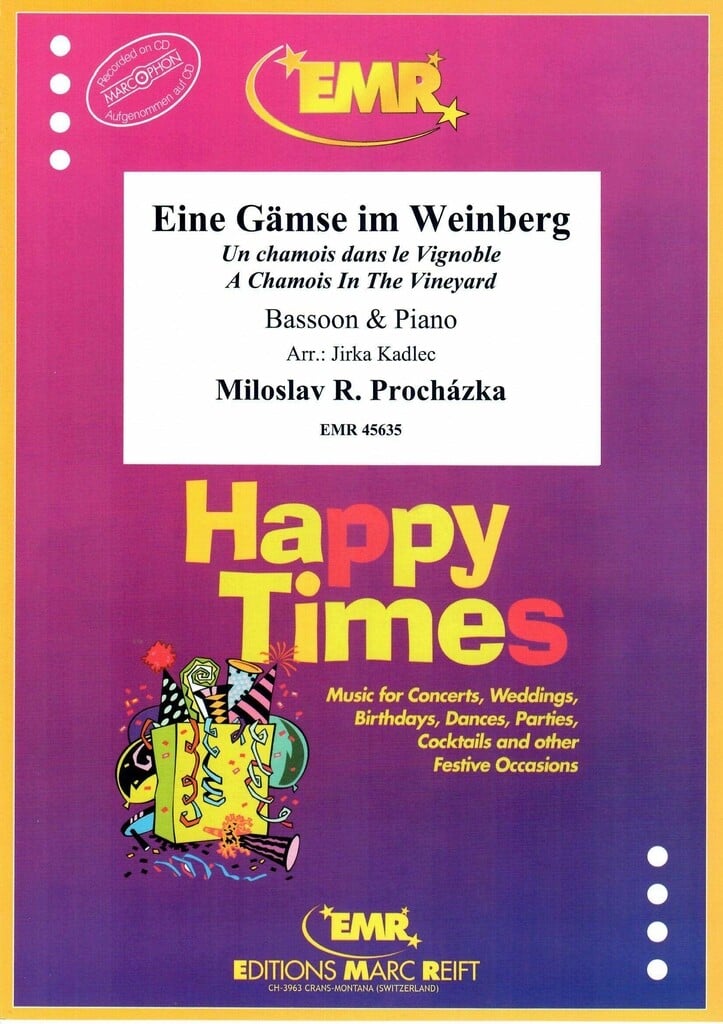 Eine Gämse im Weinberg